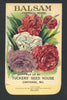 Balsam Antique Seed Packet Tuckers Seed House