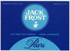 Jack Frost Brand Vintage Yakima Washington Pear Crate Label
