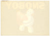 Snoboy Brand Vintage Yakima Washington Pear Crate Label