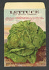 Lettuce Antique Rice's Seed Packet, The Deacon Cabbage