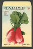 Radish Antique Rice's Seed Packet, True French Breakfast