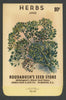 Herbs Vintage Roudabush's Seed Packet, Anise