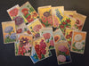 French Flower Antique Seed Packet Label Collection of 25 Different