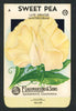 Sweet Pea Vintage Lagomarsino Seed Packet, Mastercream