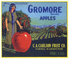 Gromore Brand Vintage Yakima Washington Apple Crate Label