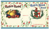 Robin Hood Brand Vintage Mixed Fruit Can Label