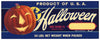 Halloween Brand Vintage Sanger Produce Crate Label, L