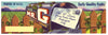 Mr. G Brand Vintage Bakersfield Fruit Crate Label