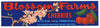 Blossom Farms Brand Vintage Santa Clara Valley Cherry Crate Label