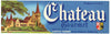 Chateau Brand Vintage Delano Grape Crate Label
