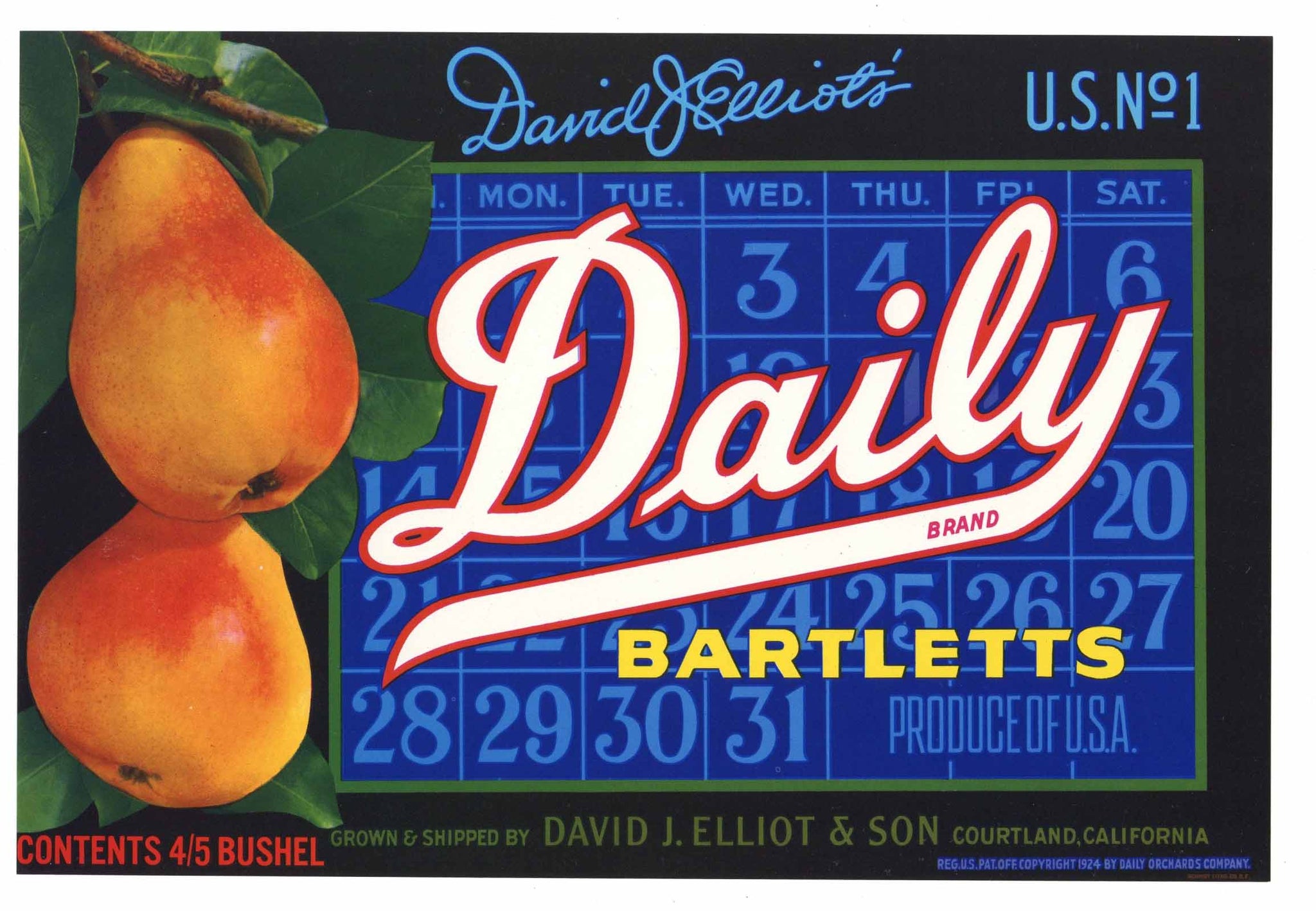 Pear Fruit Crate Labels β Page 3 β thelabelman