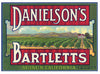 Danielson's Brand Vintage Suisun California Pear Crate Label