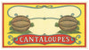 Cantaloupes Vintage Stock Melon Crate Label, 2