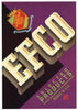 EFCO Brand Vintage Phoenix Arizona Vegetable Crate Label