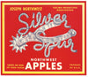 Silver Spur Brand Vintage Washington Apple Crate Label