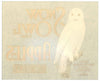 Snow Owl Brand Vintage Washington Apple Crate Label b