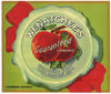 Wenatchee's Guaranteed Brand Vintage Washington Apple Crate Label
