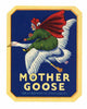 Mother Goose Brand Vintage Syracuse New York Broom Label