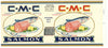 C-M-C Brand Vintage Salmon Can Label