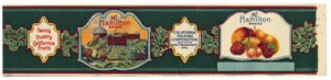 Mt. Hamilton Brand Vintage Mixed Fruit Can Label, s