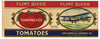 Flint River Brand Vintage Williamson Georgia Can Label