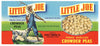 LIttle Joe Brand Vintage Hohenwald, Tennessee Can Label