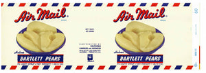 Air Mail Brand Vintage California Canners And Growers Can Label