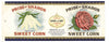 Pride of Sharon Brand Vintage Sharon Maryland Corn Can Label