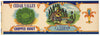Cedar Valley Brand Vintage Cedartown Georgia Chopped Kraut Can Label