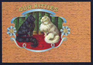Our Kitties Brand Inner Cigar Box Label