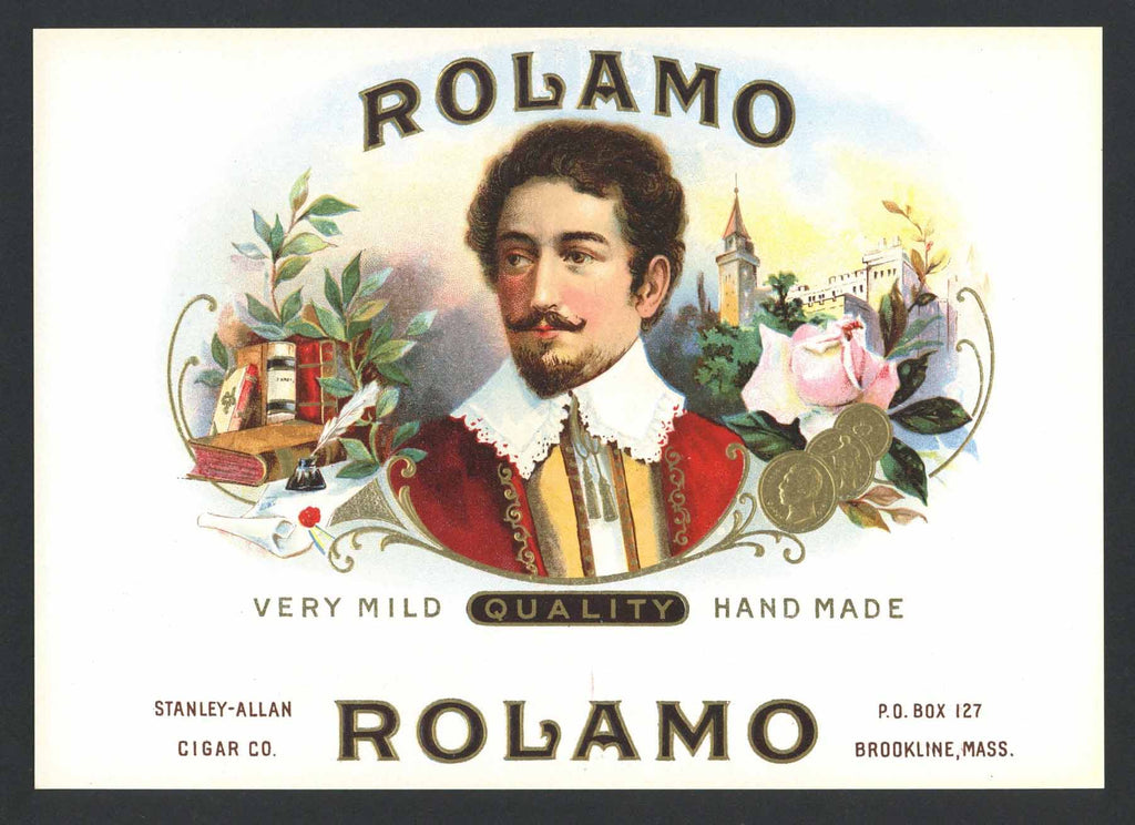 Rolamo Brand Inner Cigar Box Label