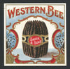 Western Bee Brand Outer Cigar Box Label