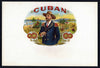 Cuban Brand Inner Cigar Box Label