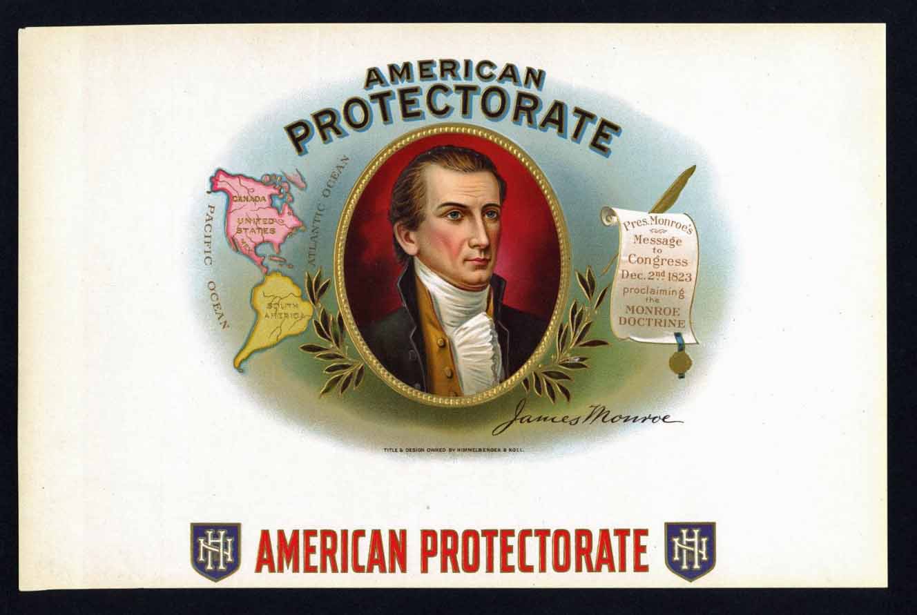 American Protectorate Inner Cigar Box Label