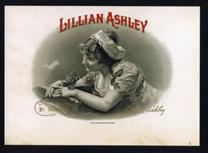 Lillian Ashley Inner Cigar Box Label