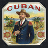 Cuban Brand outer Cigar Box Label