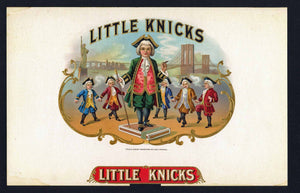 Little Knicks Brand Inner Cigar Box Label, damage