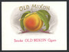 Old Mixon Brand Inner Cigar Box Label