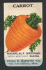 Carrot Antique Maganlal Seed Packet, India