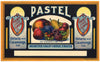 Pastel Brand Vintage Ontario Cucamonga Can Label