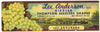 Lee Anderson Brand Vintage Coachella California Grape Crate Label