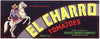 El Charro Brand Vintage Brownsville Texas Tomato Crate Label