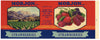 Morjon Brand Vintage Strawberry Can Label