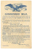 Victorian Trade Card, Eagle Condensed Milk, Borden
