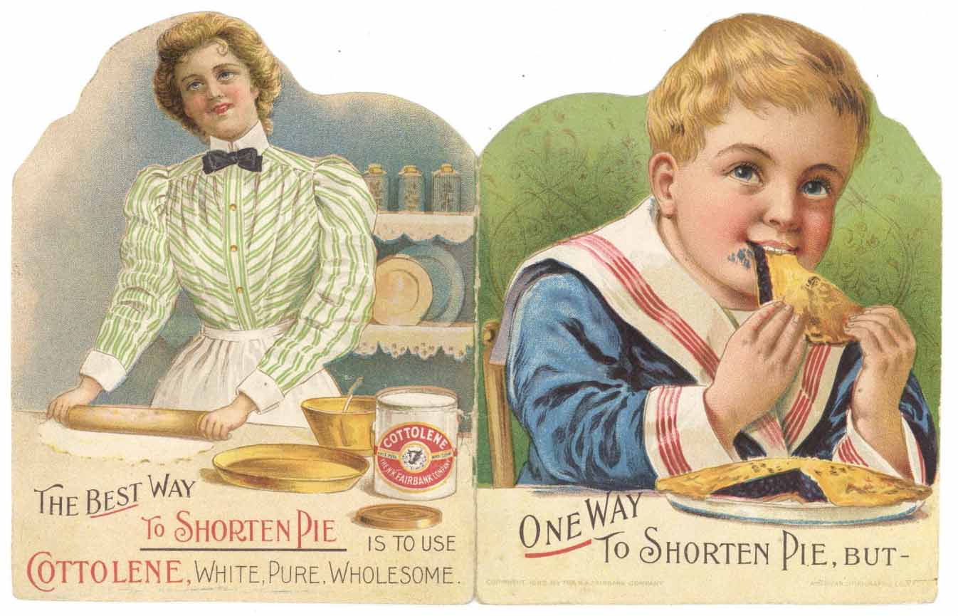 Victorian Trade Card, Cottolene Shortening – thelabelman