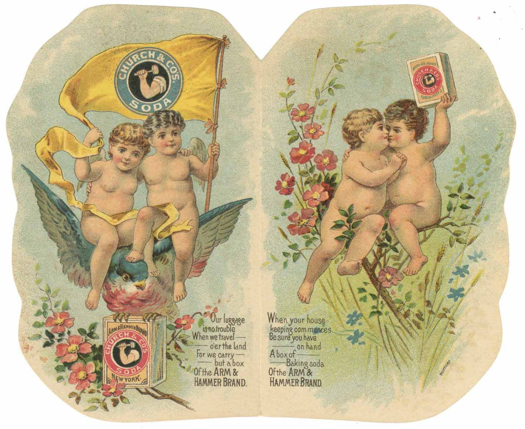 Victorian Trade Card, Arm & Hammer