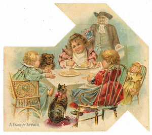 Victorian Trade Card, Quaker Oats