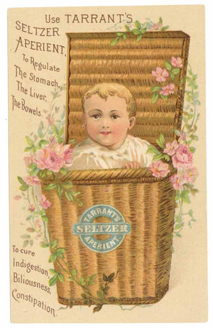 Victorian Trade Card, Tarrant's Seltzer Aperient