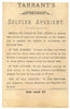 Victorian Trade Card, Tarrant's Seltzer Aperient