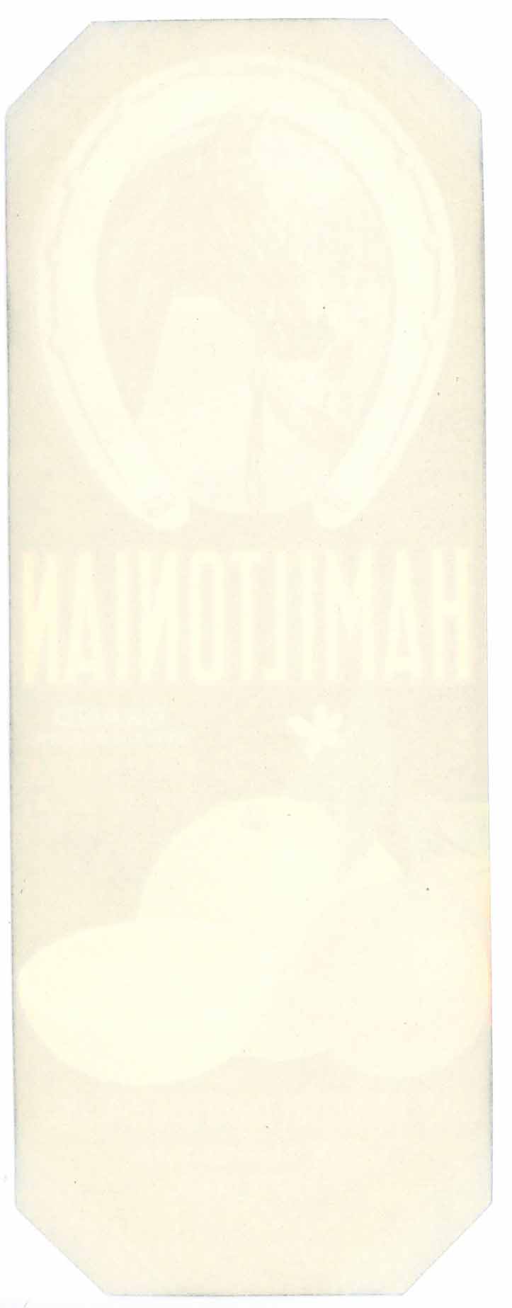 Hamilton Labels Hamiltonian Brand Vintage Lake Hamilton Florida Citrus Crate Label ...
